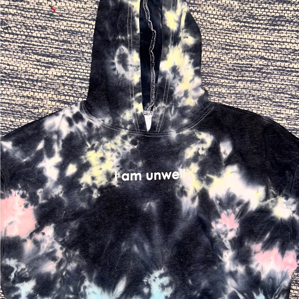Call Her Daddy - Single Era Tie-Dye Cropped Hoodie